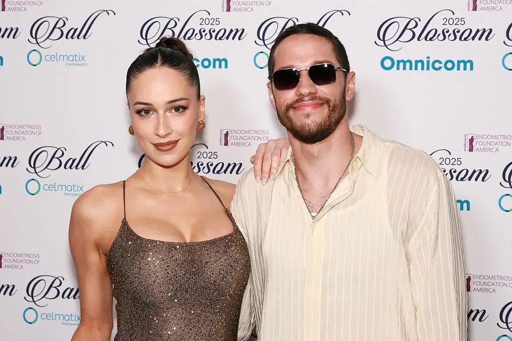 Pete Davidson and Elsie Hewitt are expecting their first child together (Theo Wargo/Getty Images)