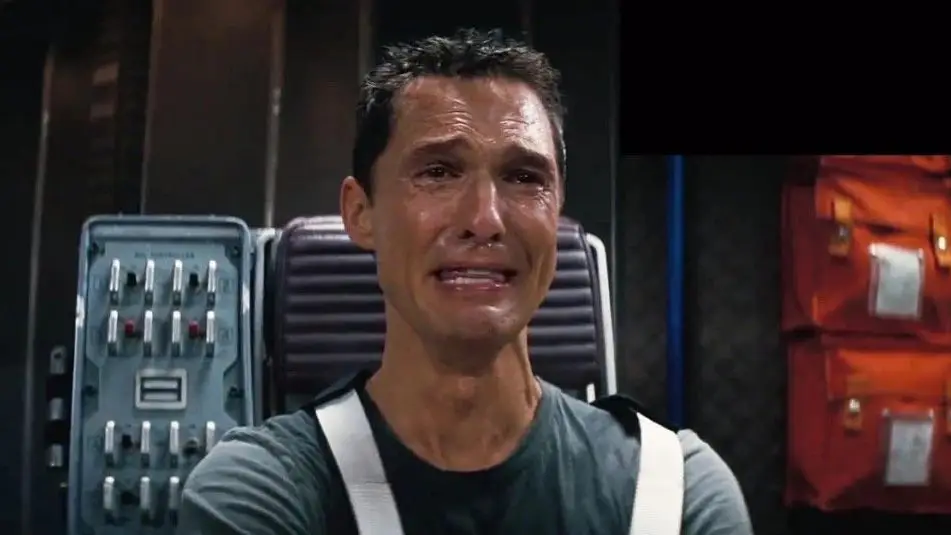 Matthew McConaughey pulled off his iconic Interstellar crying scene in one take