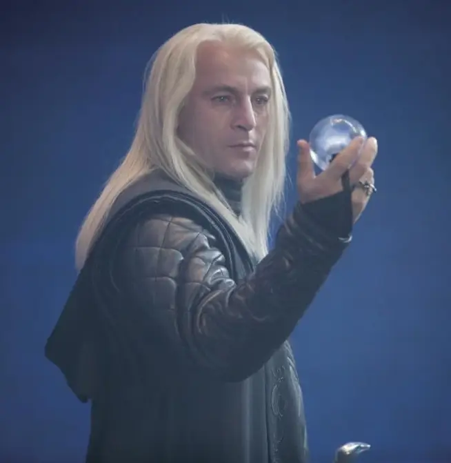 Jason Isaacs in his iconic look as Lucius Malfoy (Warner Bros.)