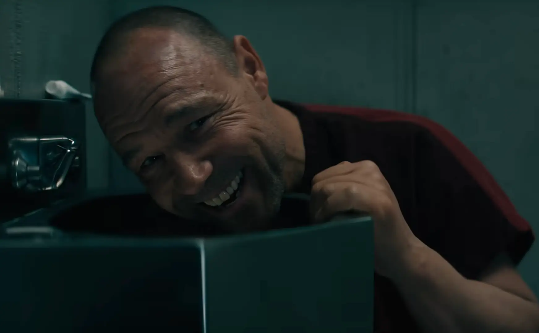 Graham, 53, said he wanted to 'change his shape' so viewers would fear his killer capabilities (Apple TV)