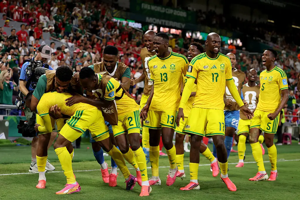 Things at least went well on the pitch for South Africa as they secured qualification to the knockout stages (Carl Recine/Getty Images)