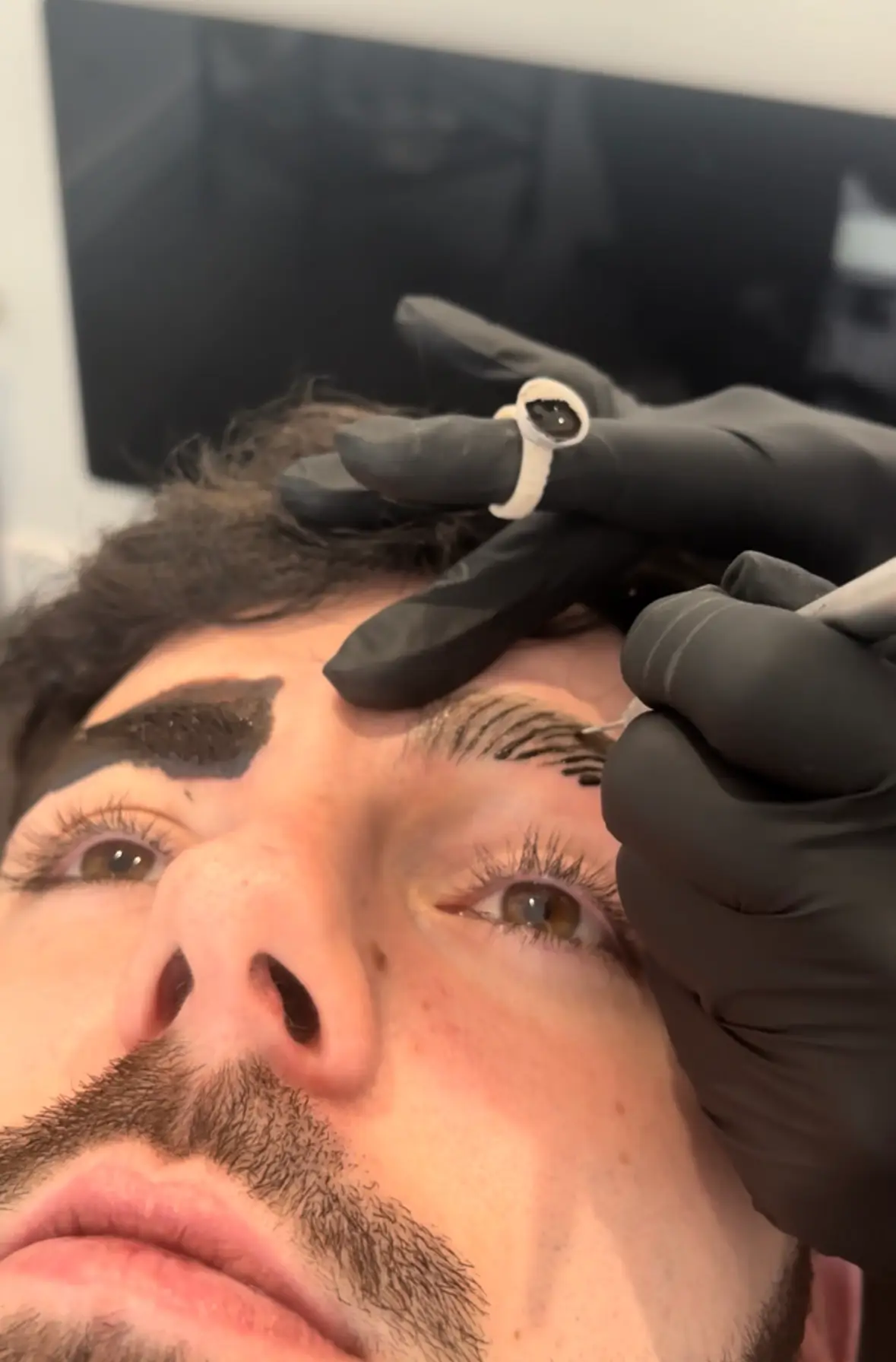 Ruben would put TTM down to shaving mishap (Supplied)