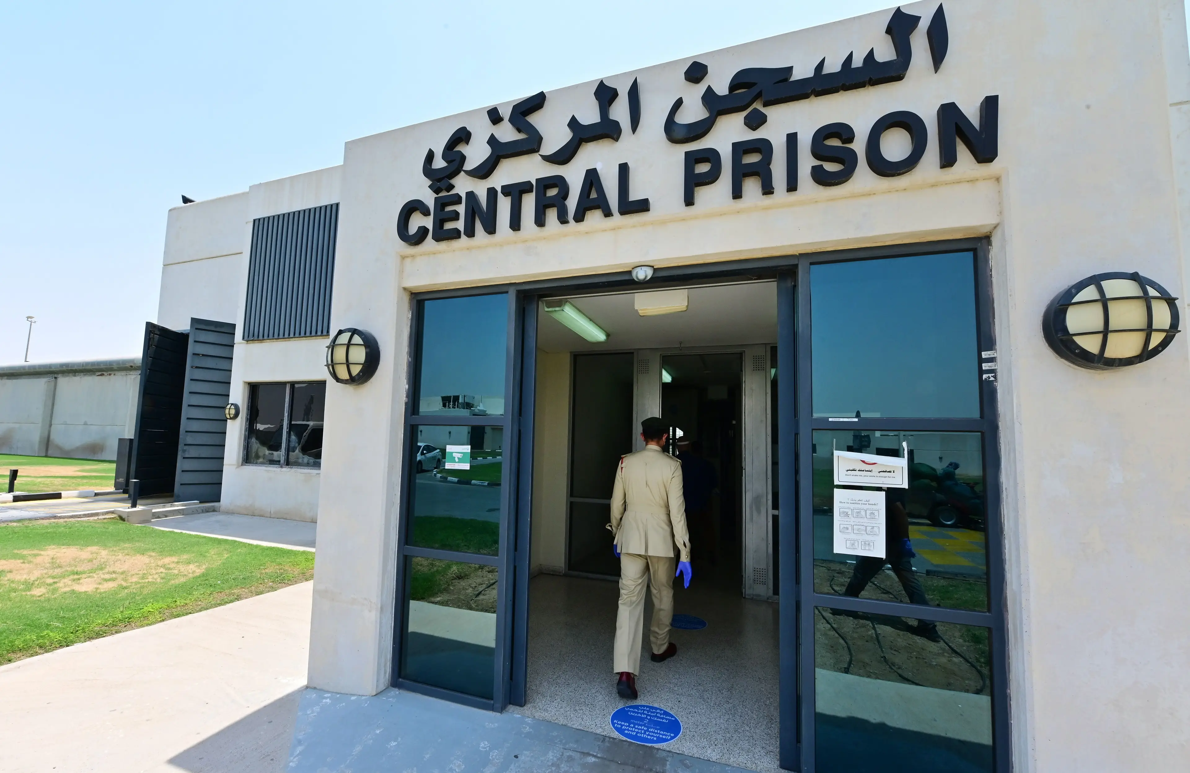 Marcus Fakana was sentenced to a year in prison in Dubai (GIUSEPPE CACACE/AFP via Getty Images)