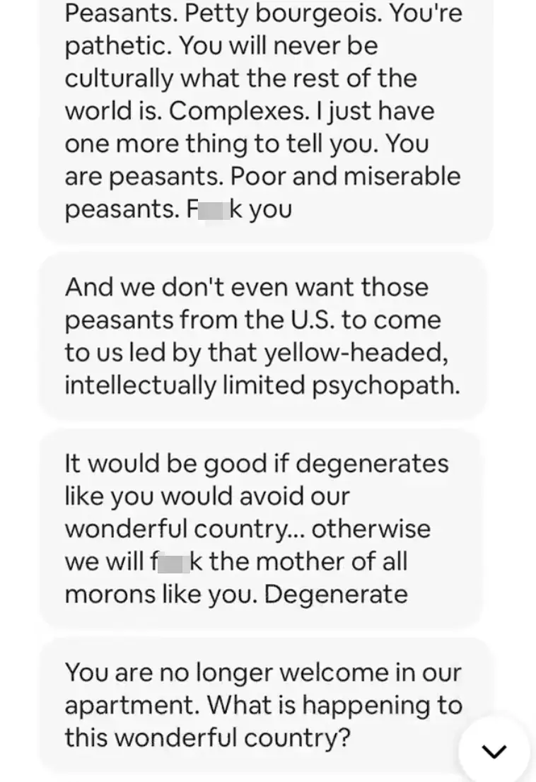 The stream of messages was utterly bizarre (Shy Watson)