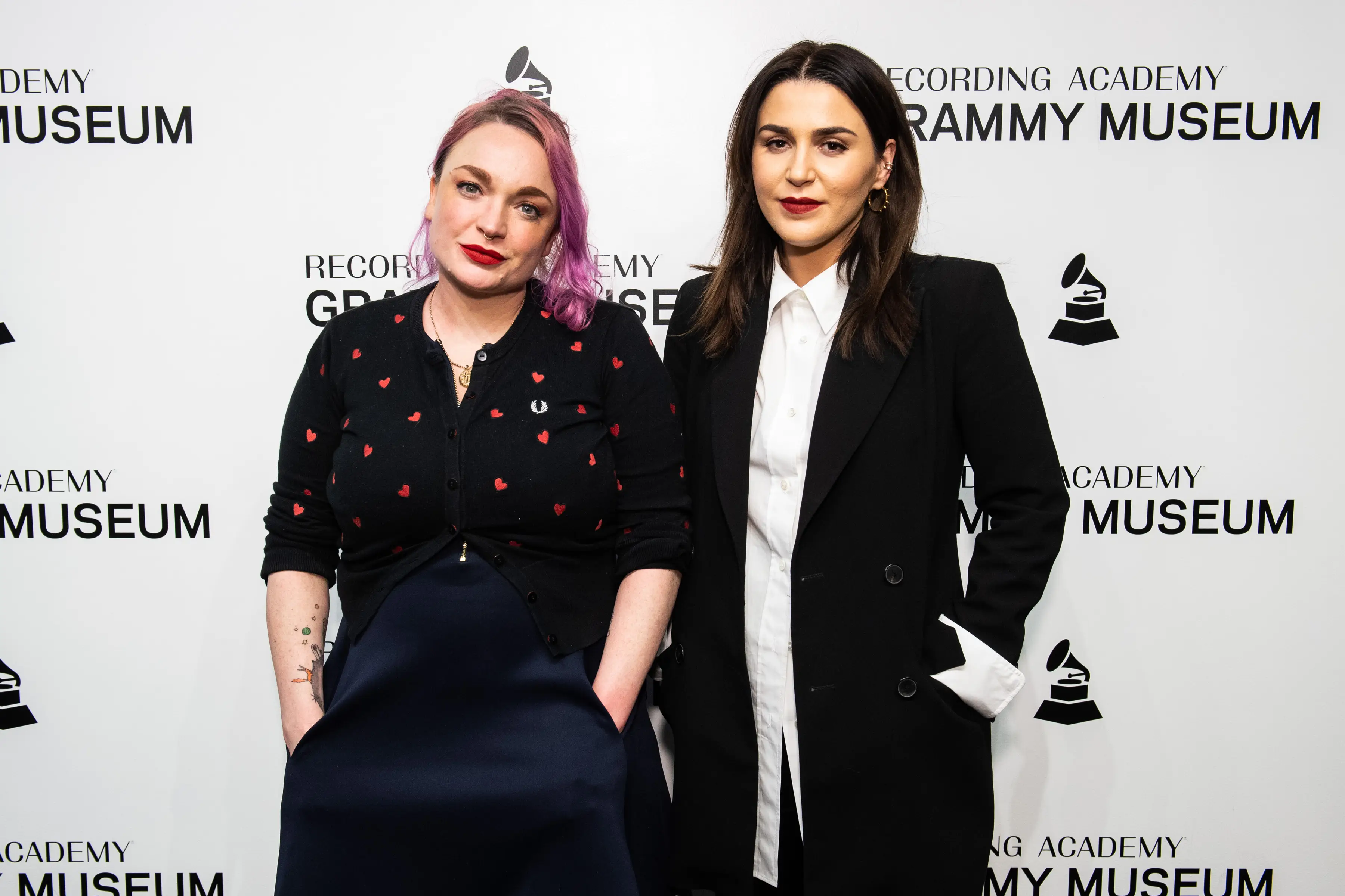 Catriona Gourlay and Naomi Parry (Timothy Norris/Getty Images for The Recording Academy)