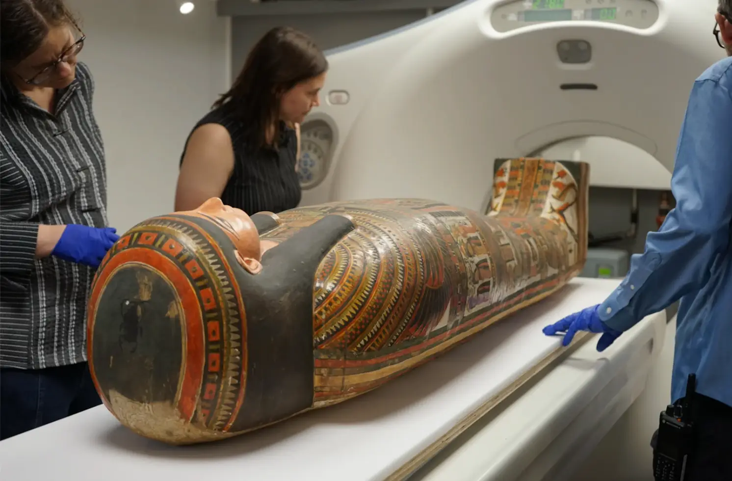 Over two dozen mummies were scanned (Chicago Field Museum)