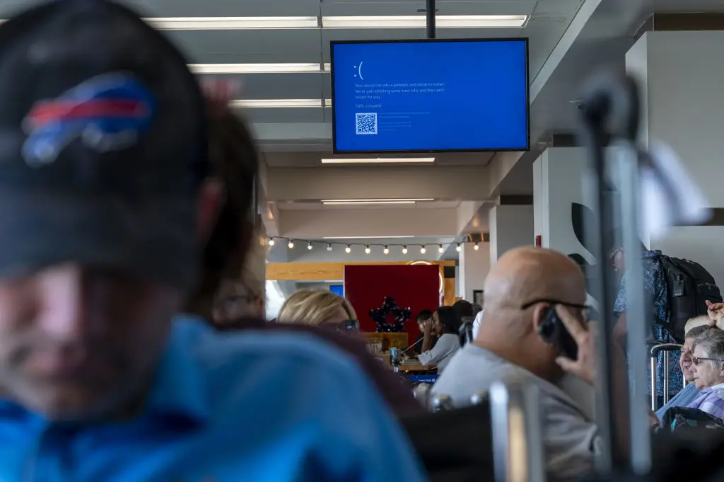 Vice President David Weston acknowledged how an outage could massively affect businesses (David Paul Morris/Bloomberg via Getty Images) 