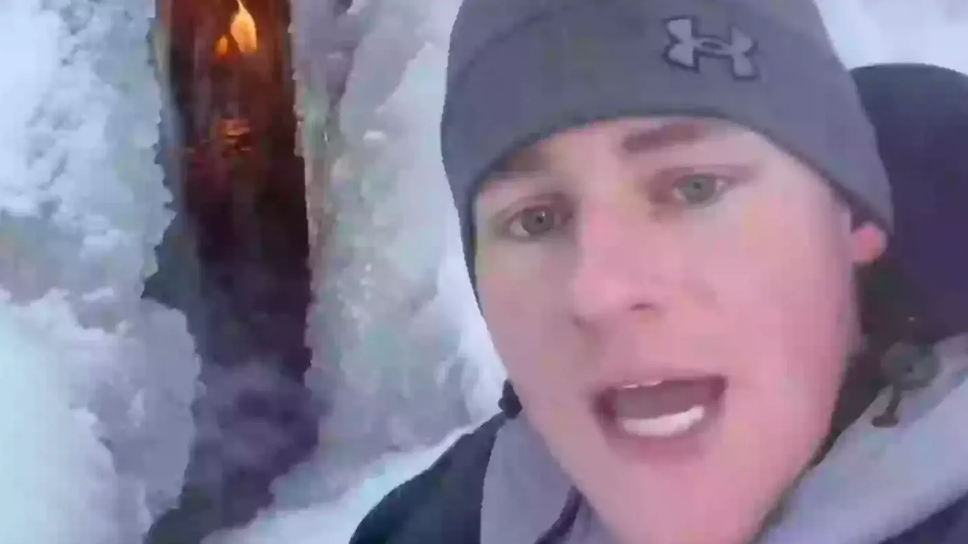 All locations of planet Earth's 'eternal flames' after man discovers one inside waterfall