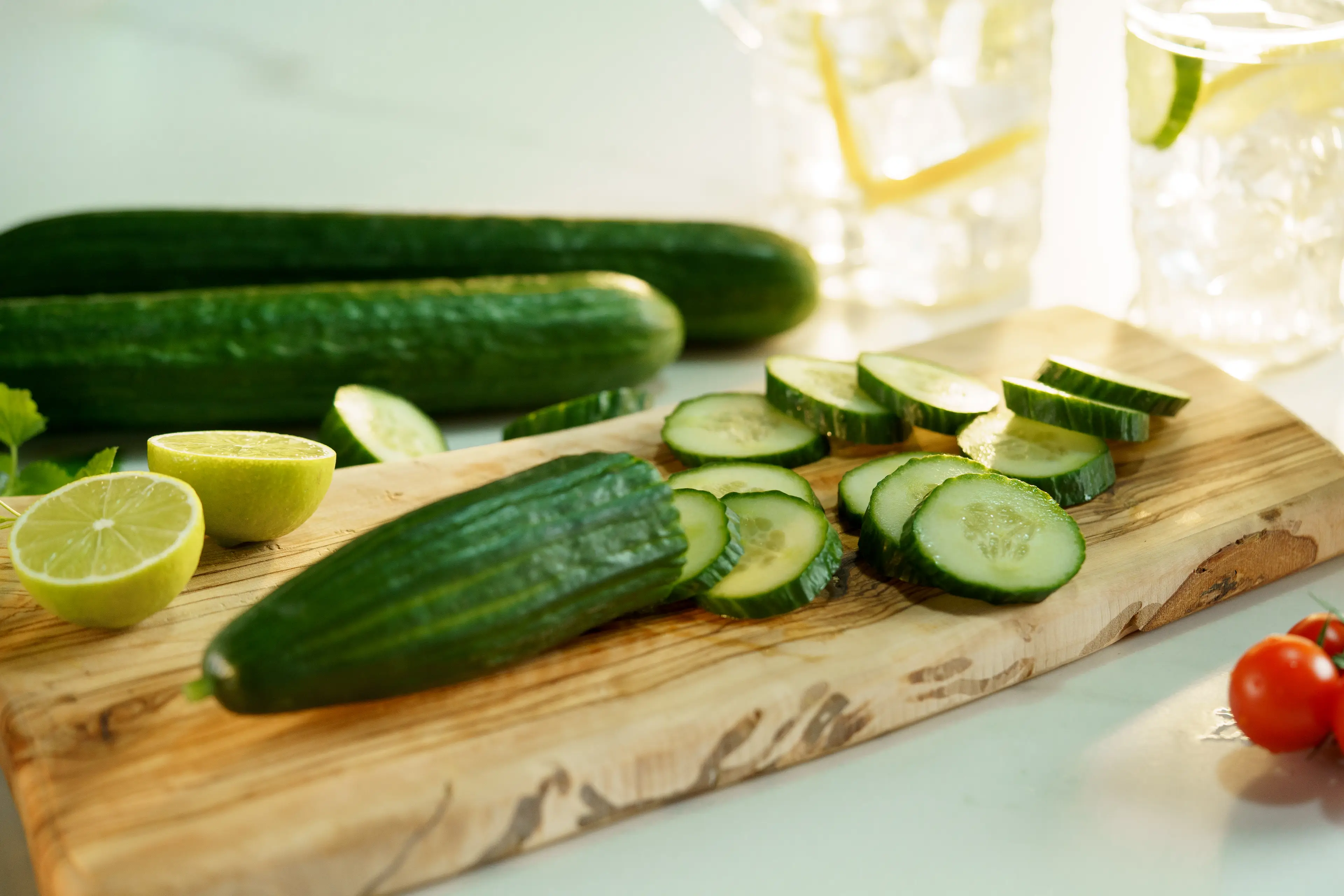 Many people would automatically put cucumbers in the fridge. (Getty Stock Images)