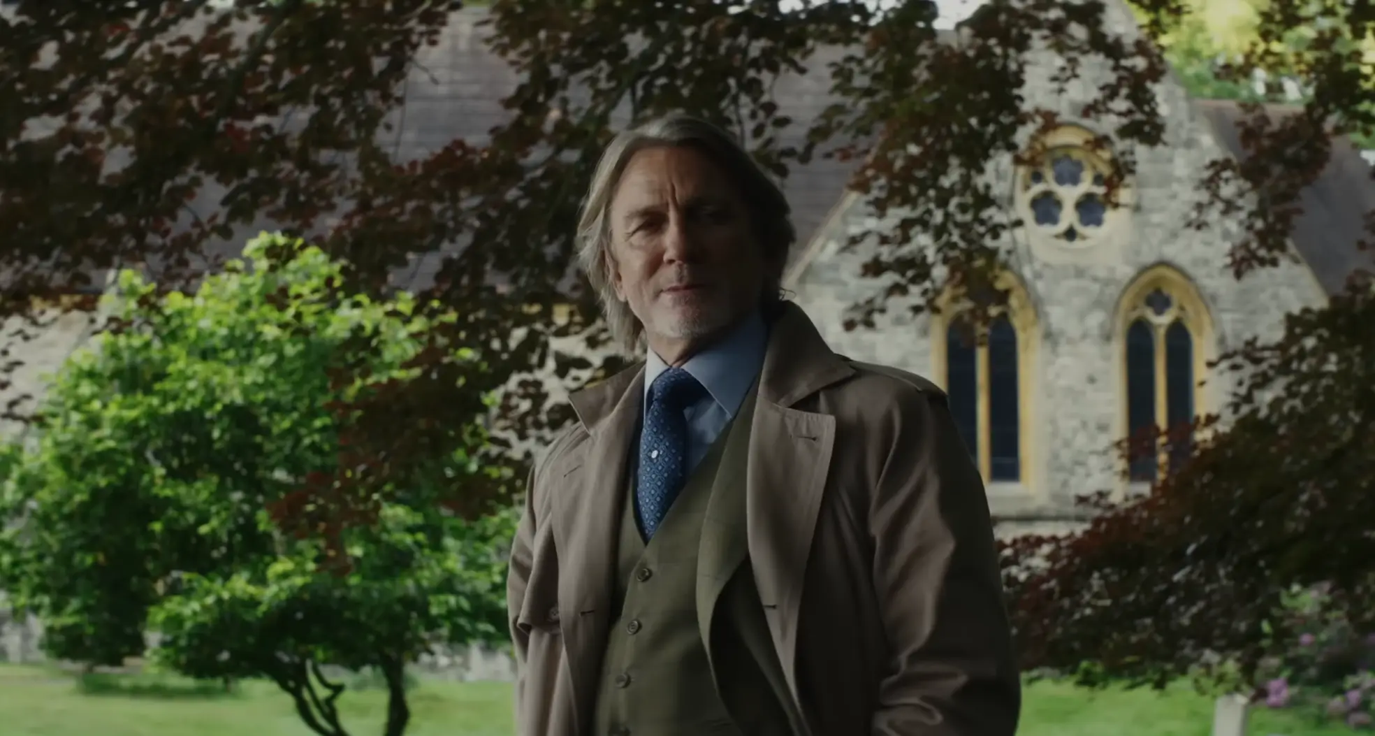 Daniel Craig now plays the charming and brilliant detective Benoit Blanc (YouTube/Netflix)