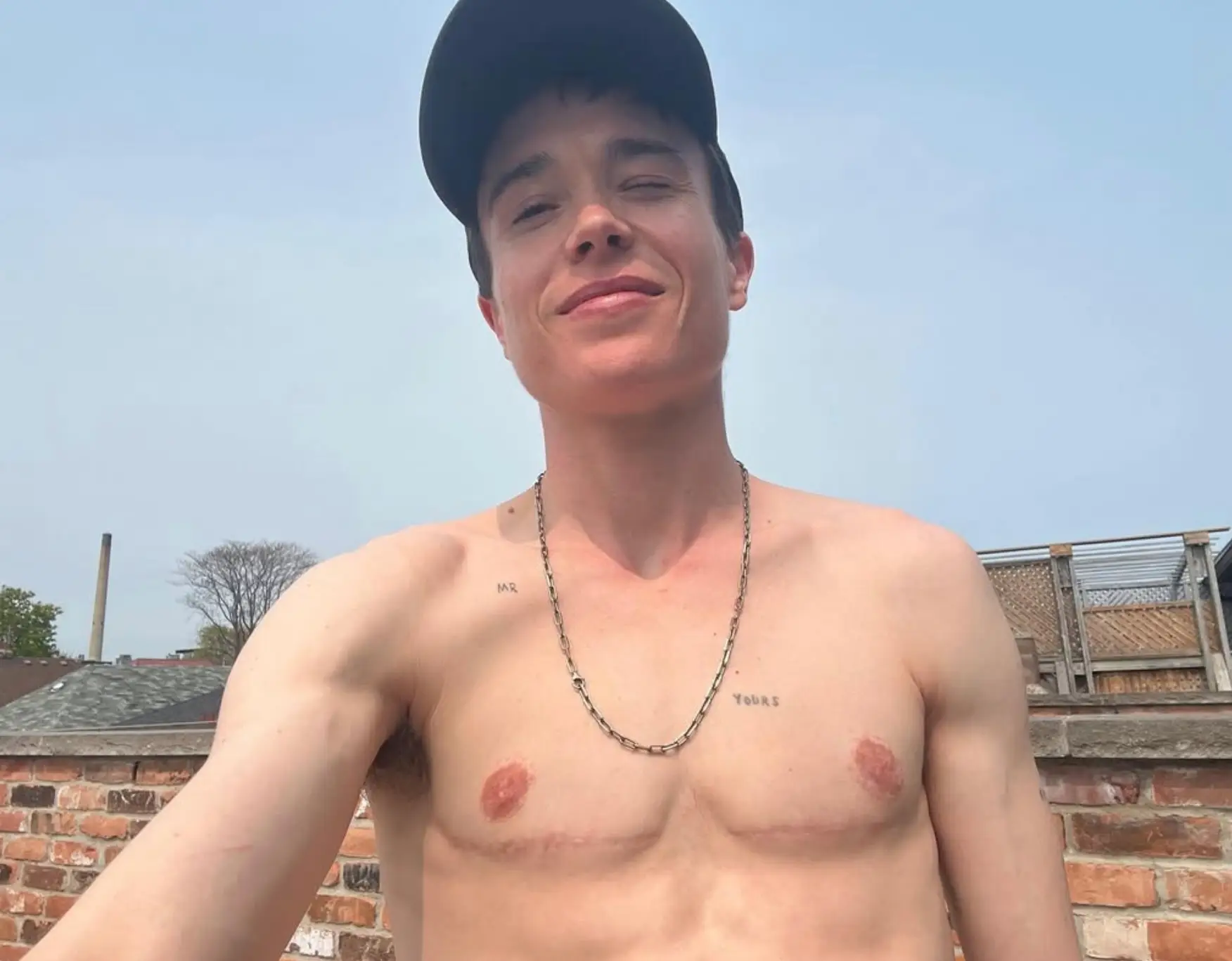Page explained he has now become 'hooked' on boxing to help him stay fit (Instagram/@elliotpage)