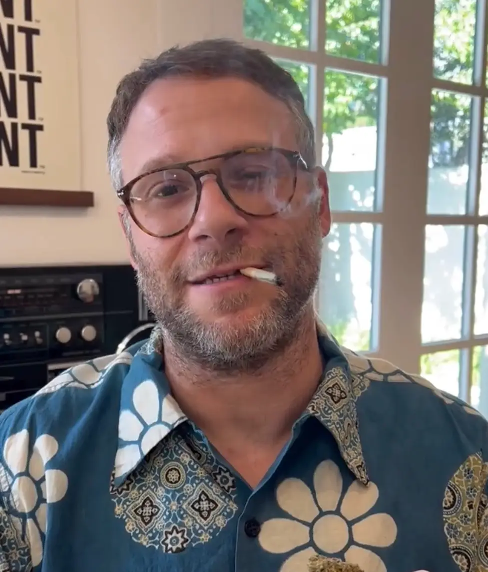 Seth Rogen had to press pause on his daily weed habit for three days once (Instagram/@sethrogen)