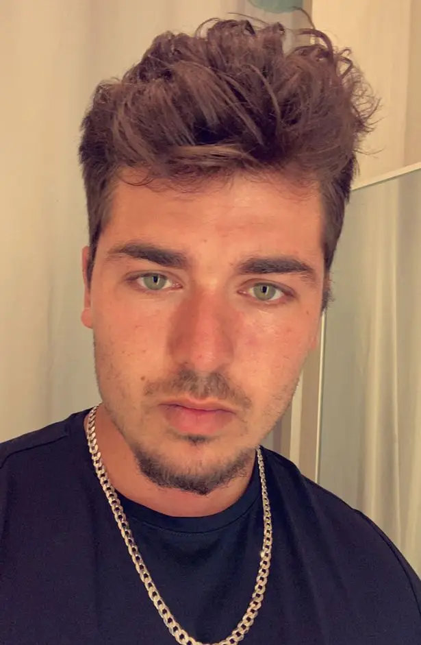 Here's Mike before that day.