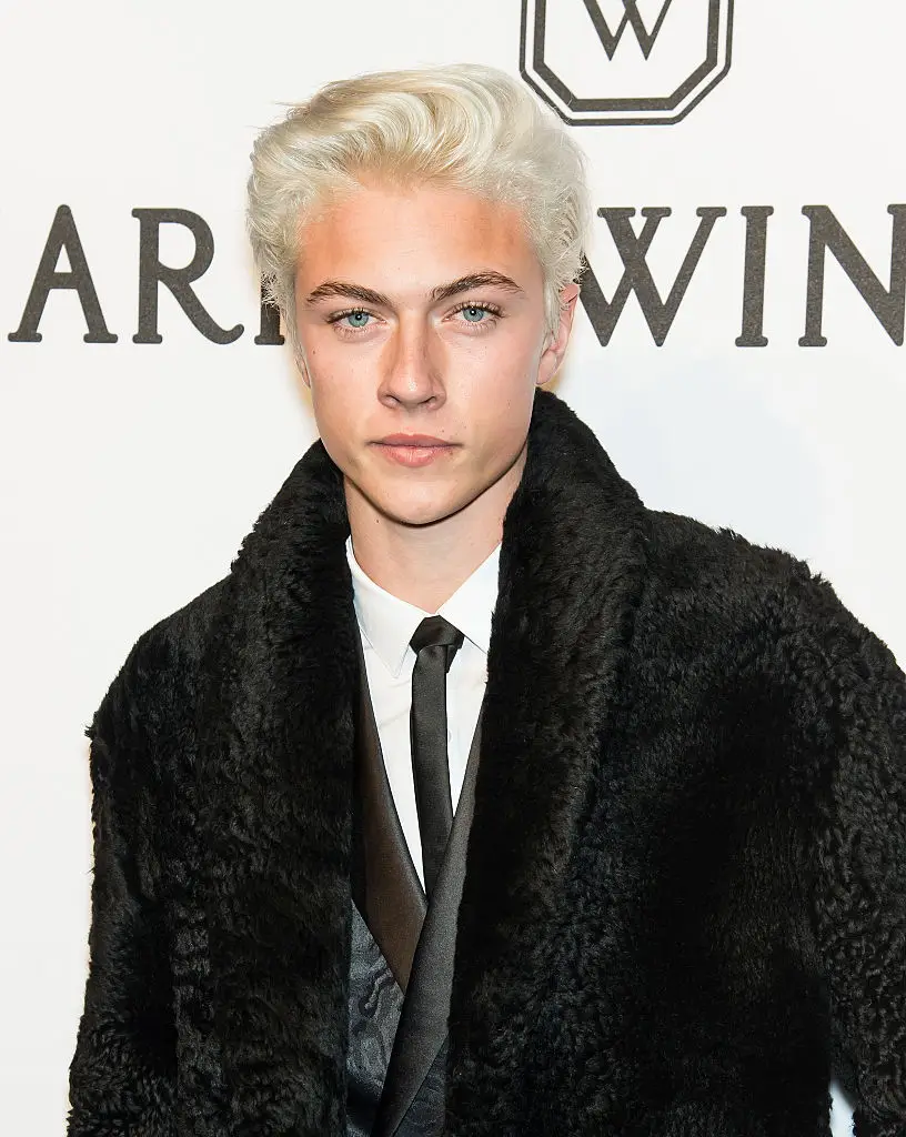 Model Lucky Blue Smith pictured in 2015 (Gilbert Carrasquillo/FilmMagic)