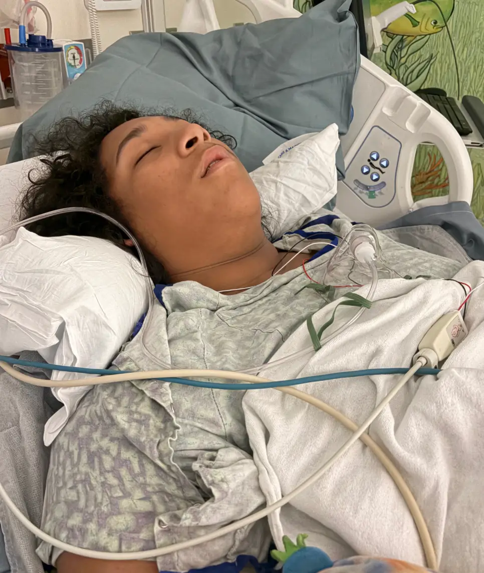 The teen was left 'fighting for his life' (GoFundMe)