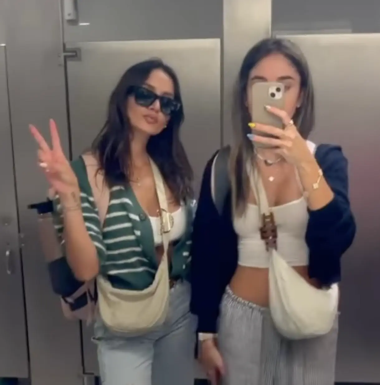 The two women allege they were removed from a Spirit Airlines flight due to their clothing (Instagram/teresa_aroundtheworld)