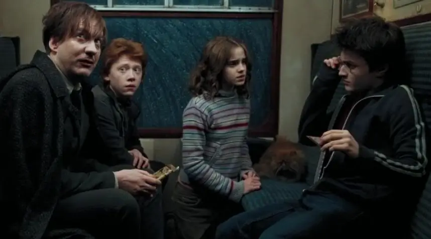 Lupin's presence on the train saves Harry from the dementor attack. (Warner Bros)