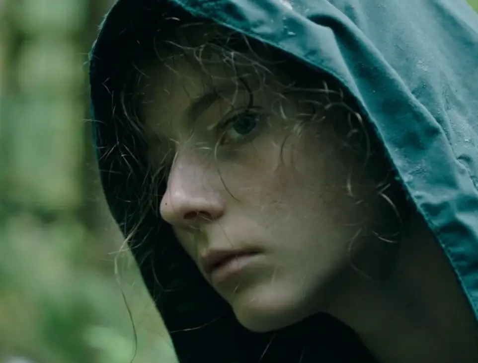 Thomasin McKenzie in Leave No Trace.