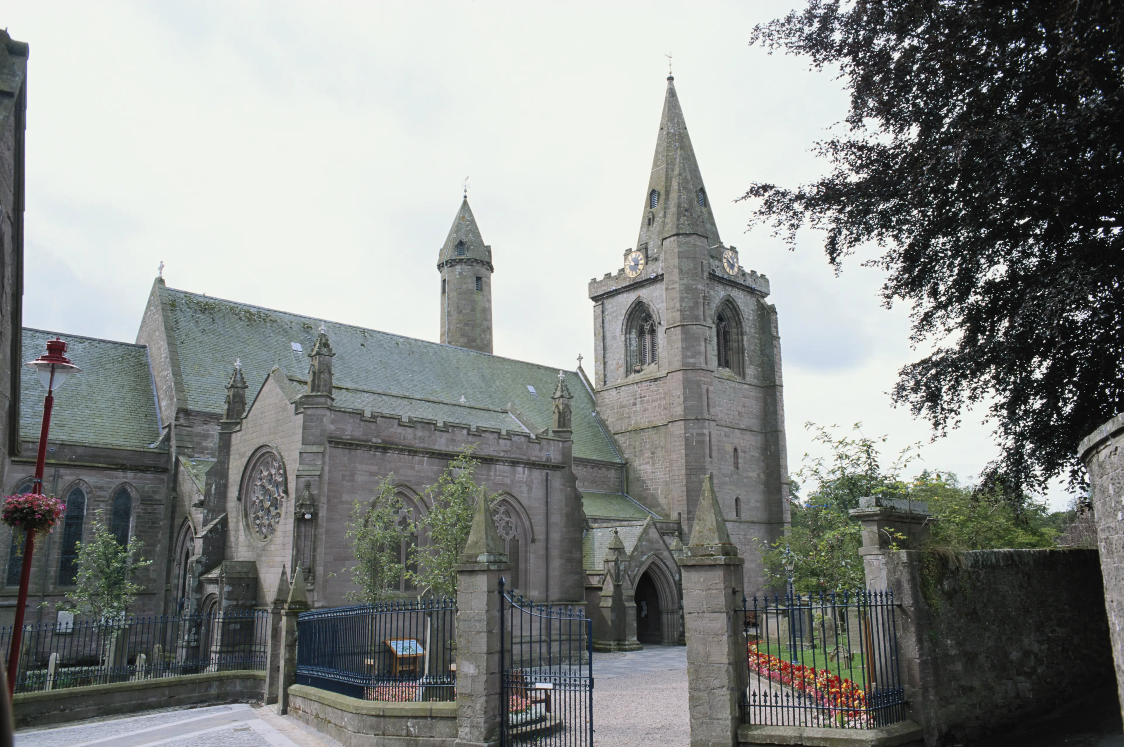 Brechin residents had to leave their homes.