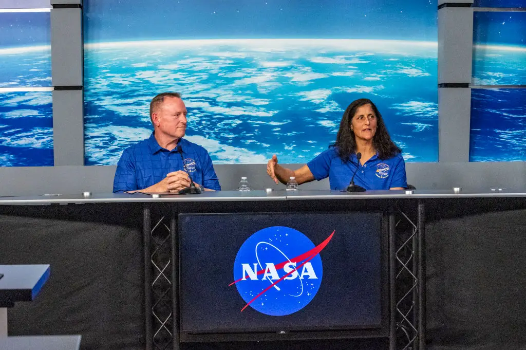 Barry 'Butch' Wilmore and Sunita Williams are currently stuck up in space (Kirk Sides/Houston Chronicle via Getty Images)