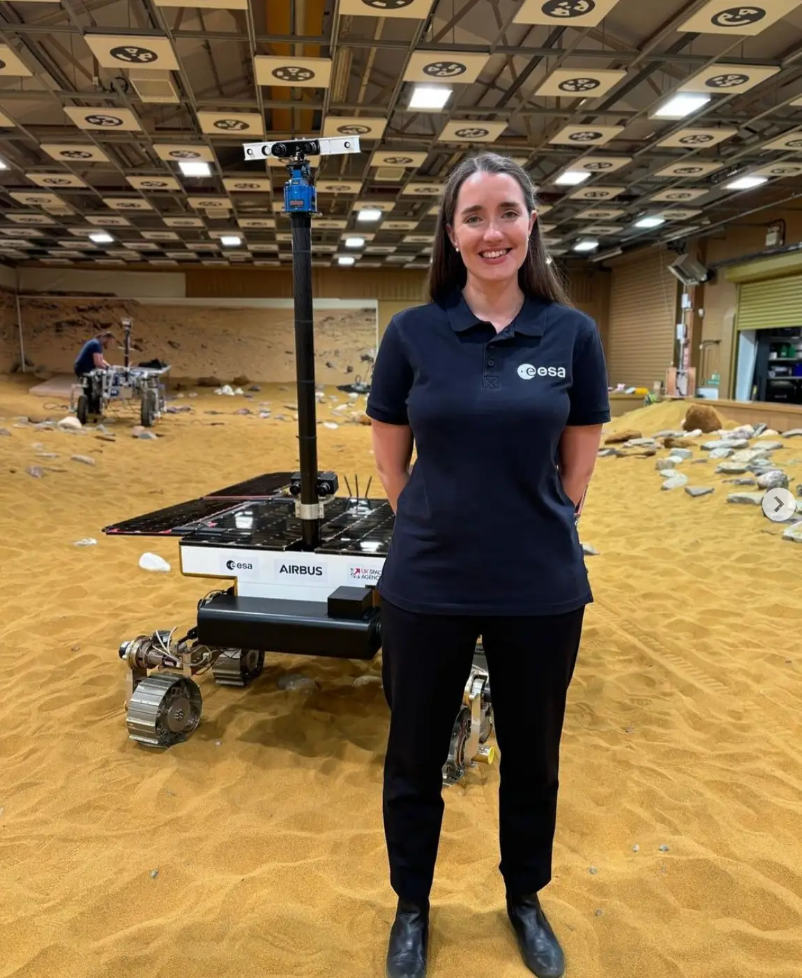 Rosemary qualified in April and is expecting to undertake a six month space mission initially. (Instagram/Rosemary Coogan)