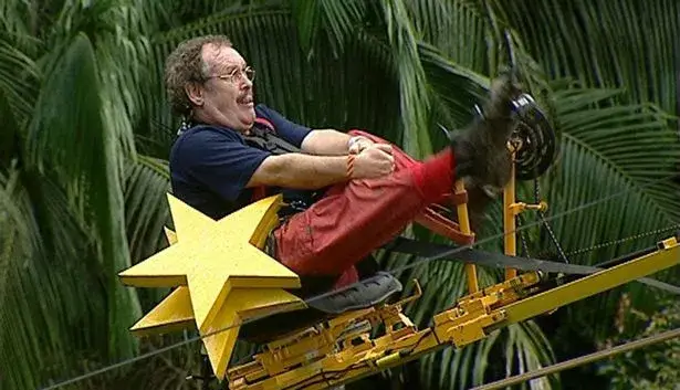 Bobby Ball on I'm A Celeb in 2005 (ITV)