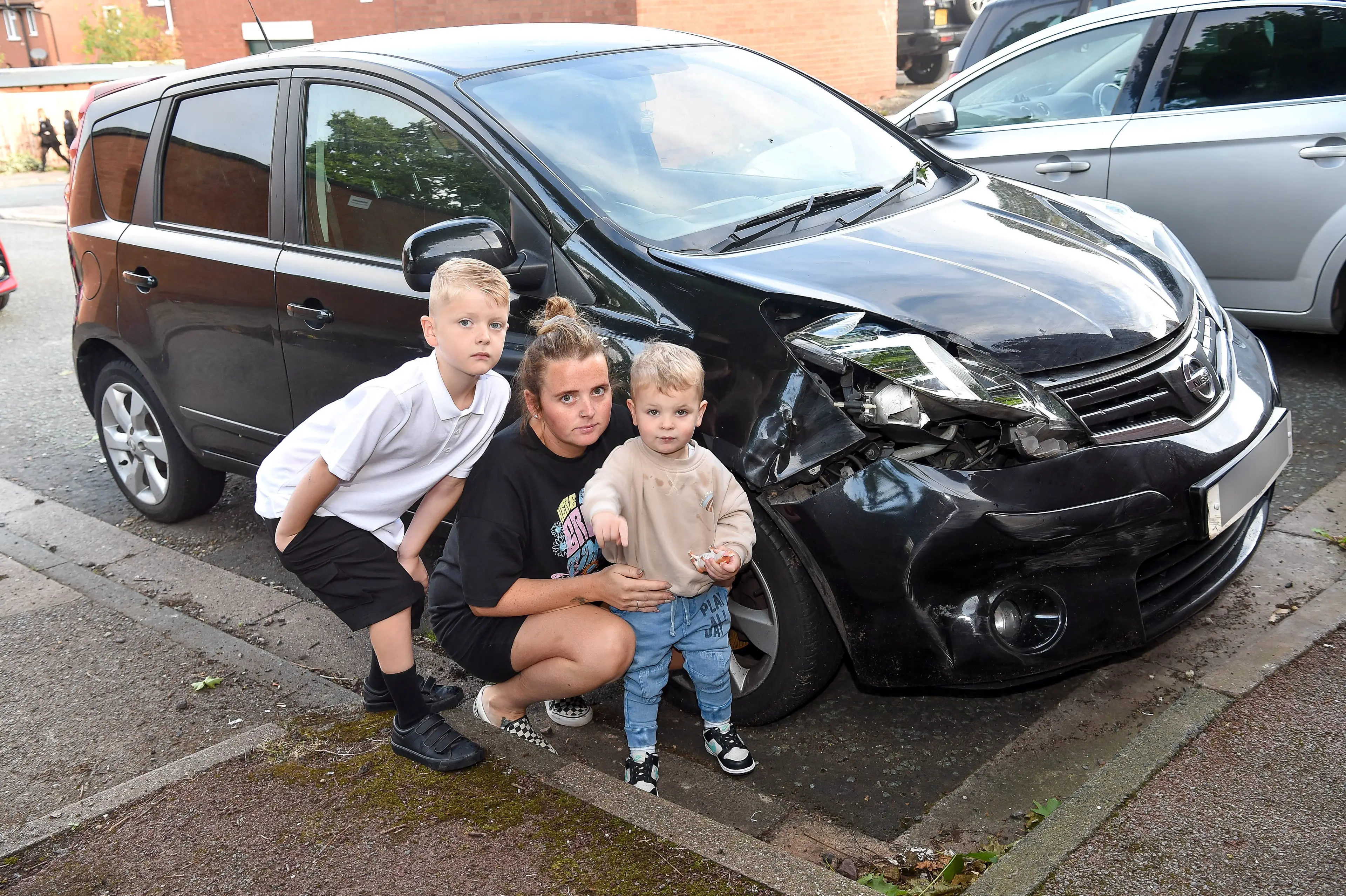 They were offered four free tickets from the park following the incident.