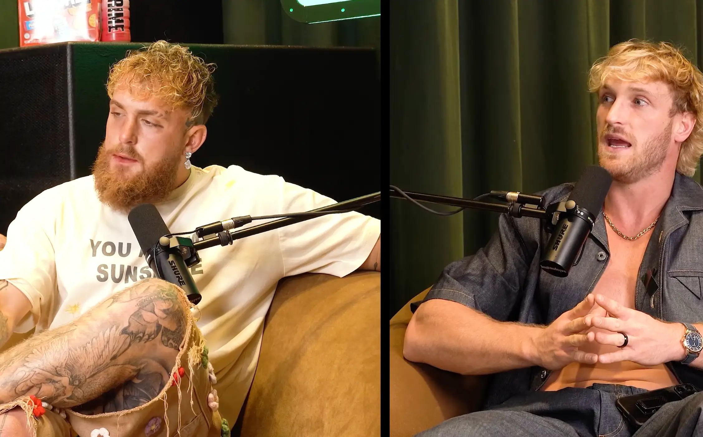 Jake Paul and Logan Paul reckon he won the first two rounds (Impaulsive/YouTube)