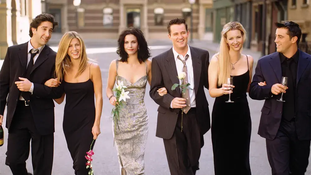 The Friends cast still make a huge amount of money each year from the show (NBC)
