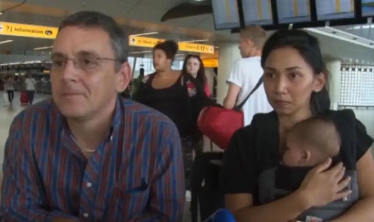 Barry and Izzy Sim said they'd been given a 'second chance' at life. (BBC)