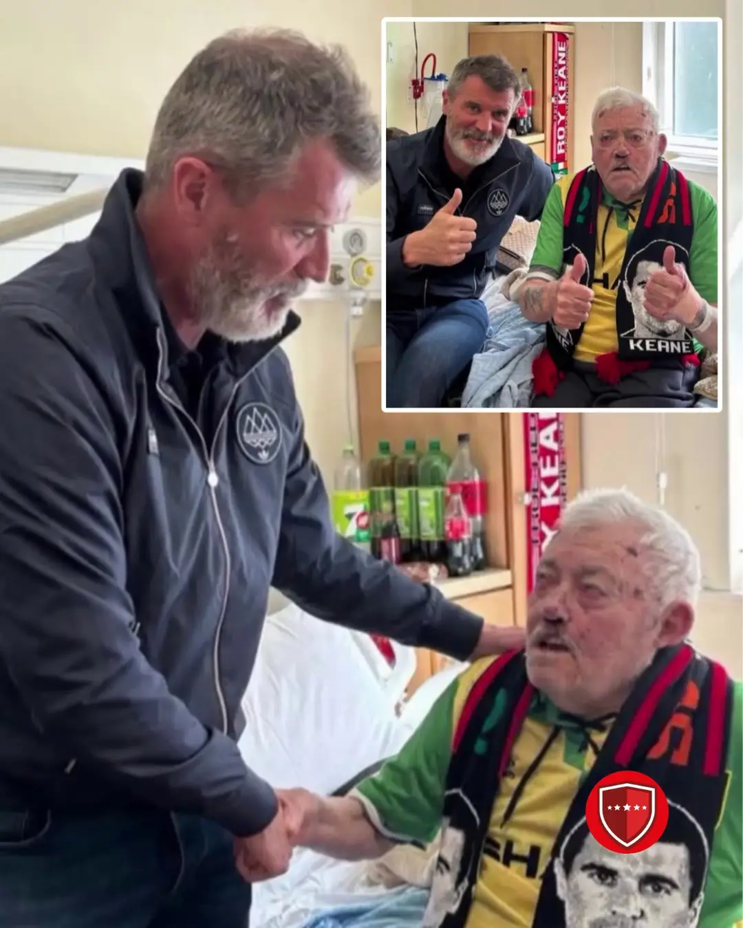 Roy Keane Hospital Visit (Facebook)