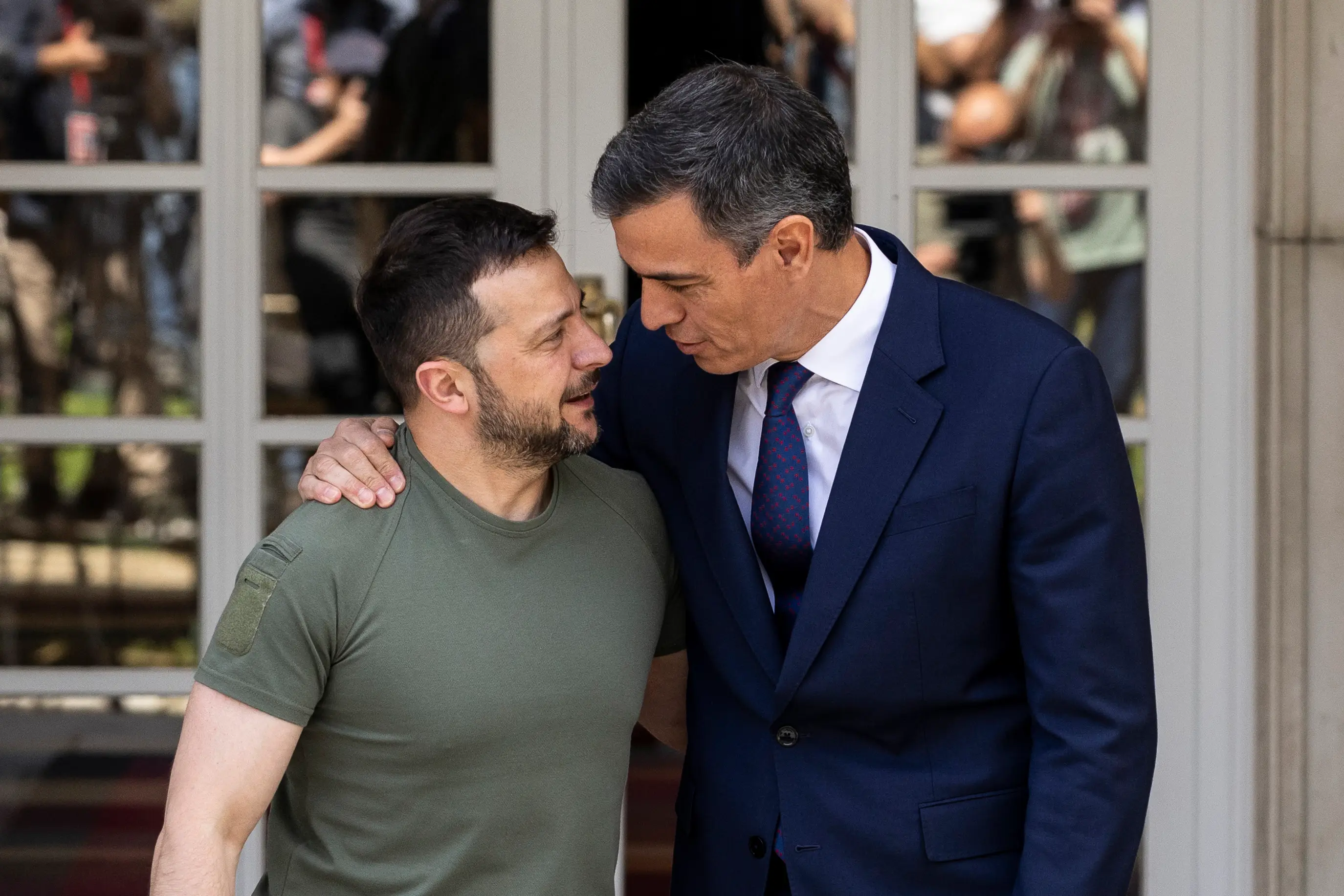 Spain 'stands with' Ukraine, PM Pedro Sanchez said (Blazquez Dominguez/Getty Images)