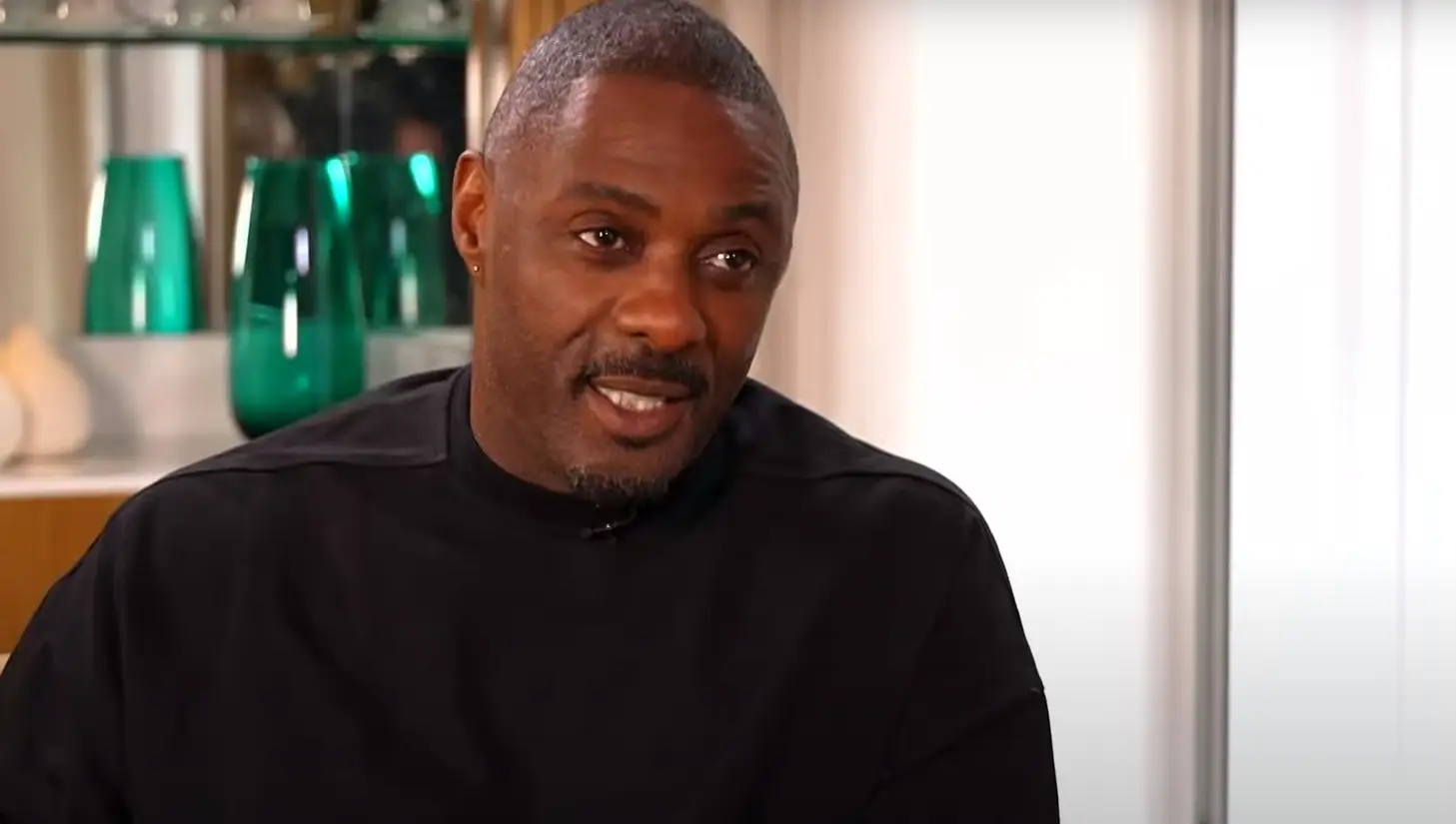 Idris Elba plays an action man on film but found himself in a all-too real confrontation.