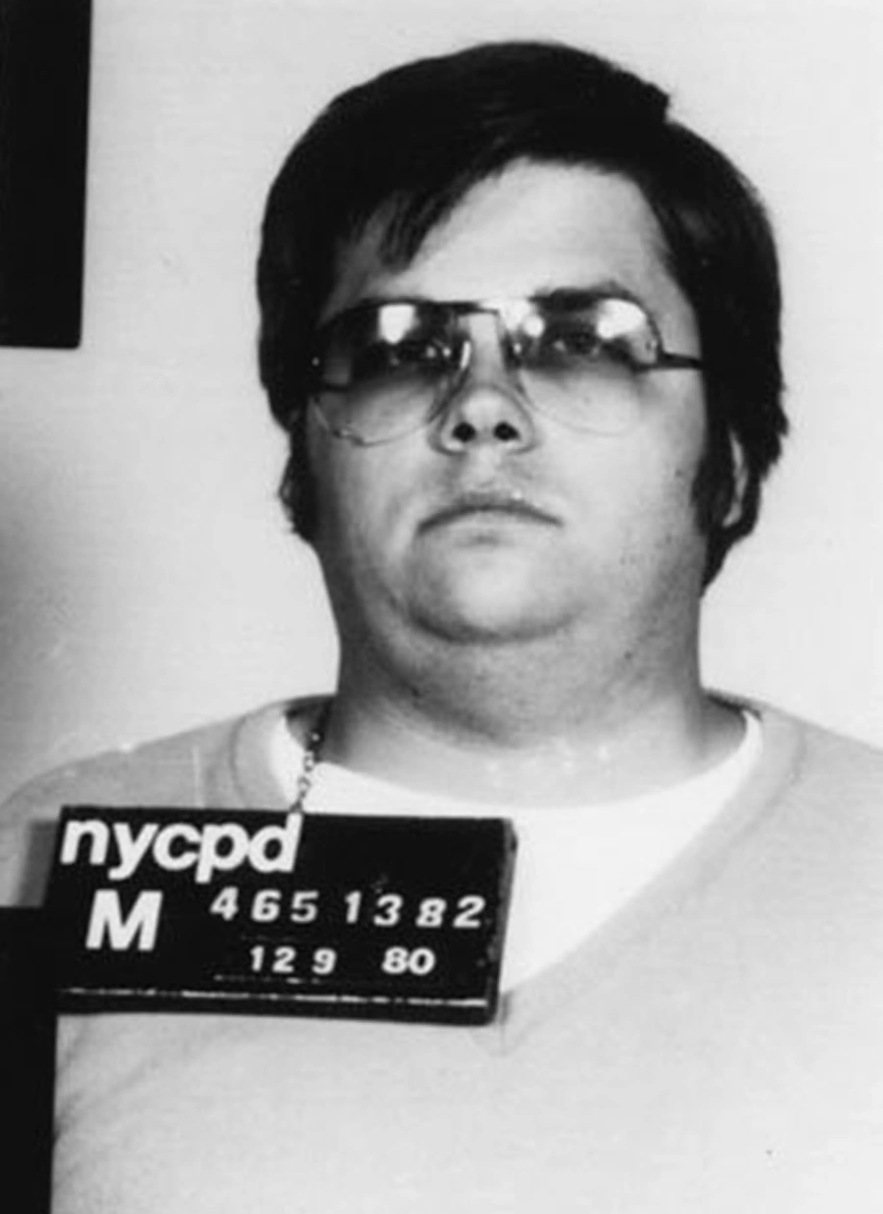 Chapman shot and killed Lennon. (Bureau of Prisons/Getty Images)