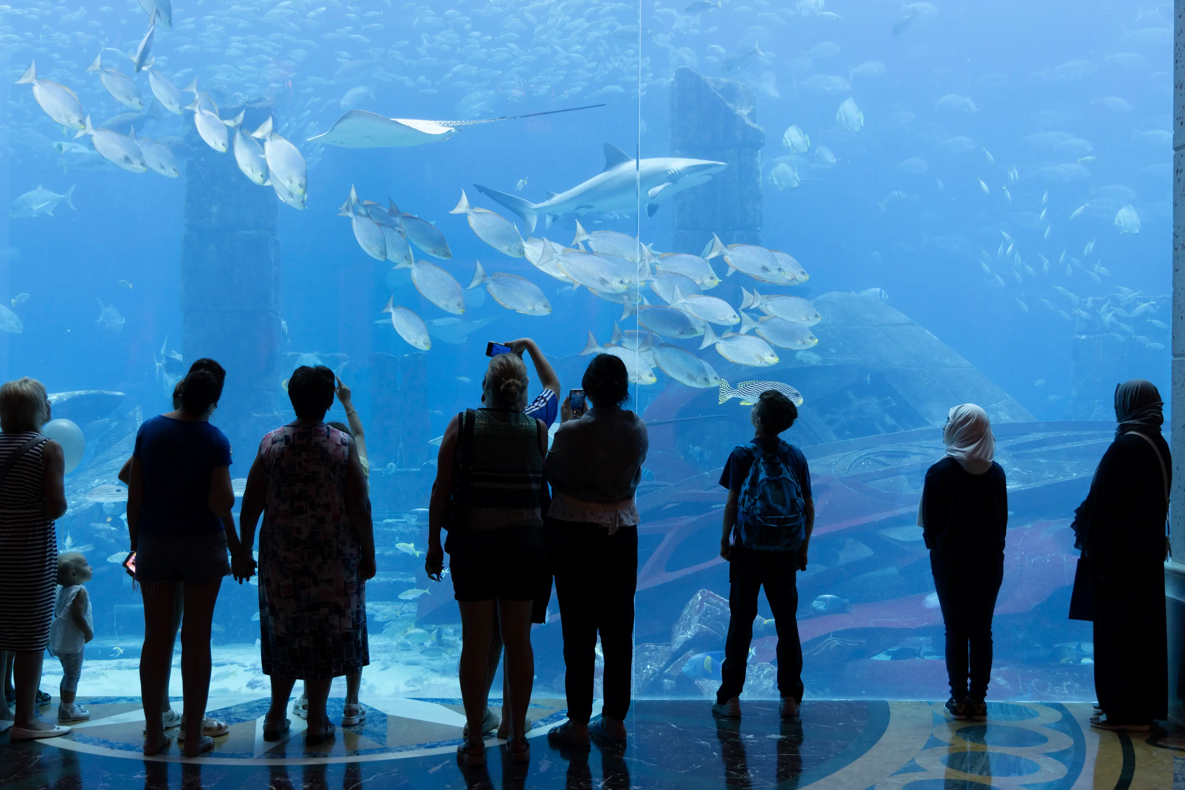 The exhibit has been temporarily closed and police are investigating (stock image).