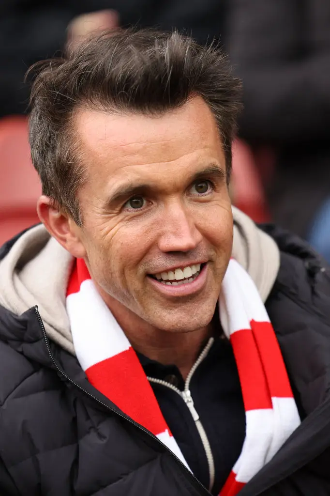 The actor and Wrexham A.F.C. co-owner is rebranding (Matthew Ashton - AMA/Getty Images)