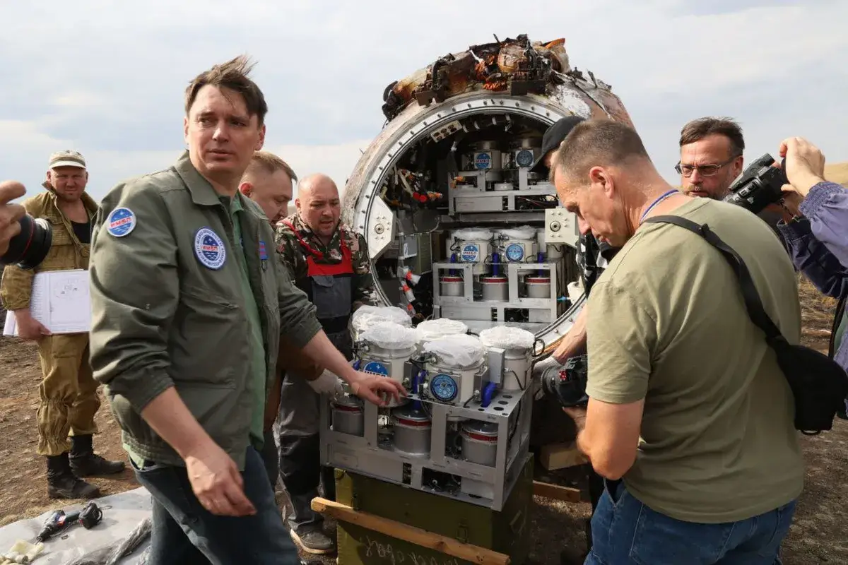 The first tests were conducted at the landing site (Roscosmos)