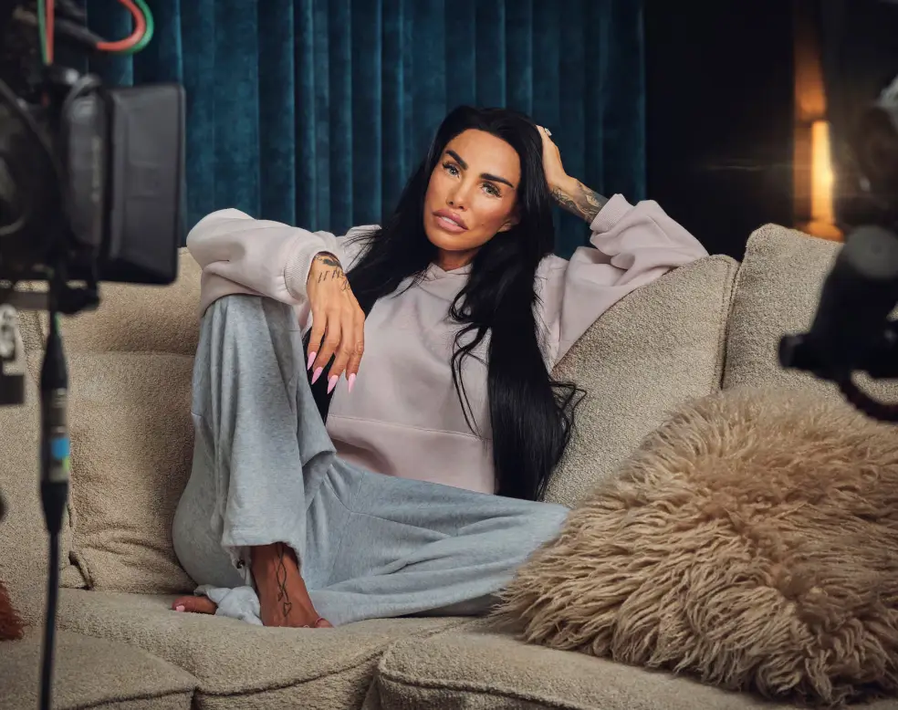 Katie Price opened up on her life in new four-part docuseries, Nothing to Hide (Sky UK Limited/PA)