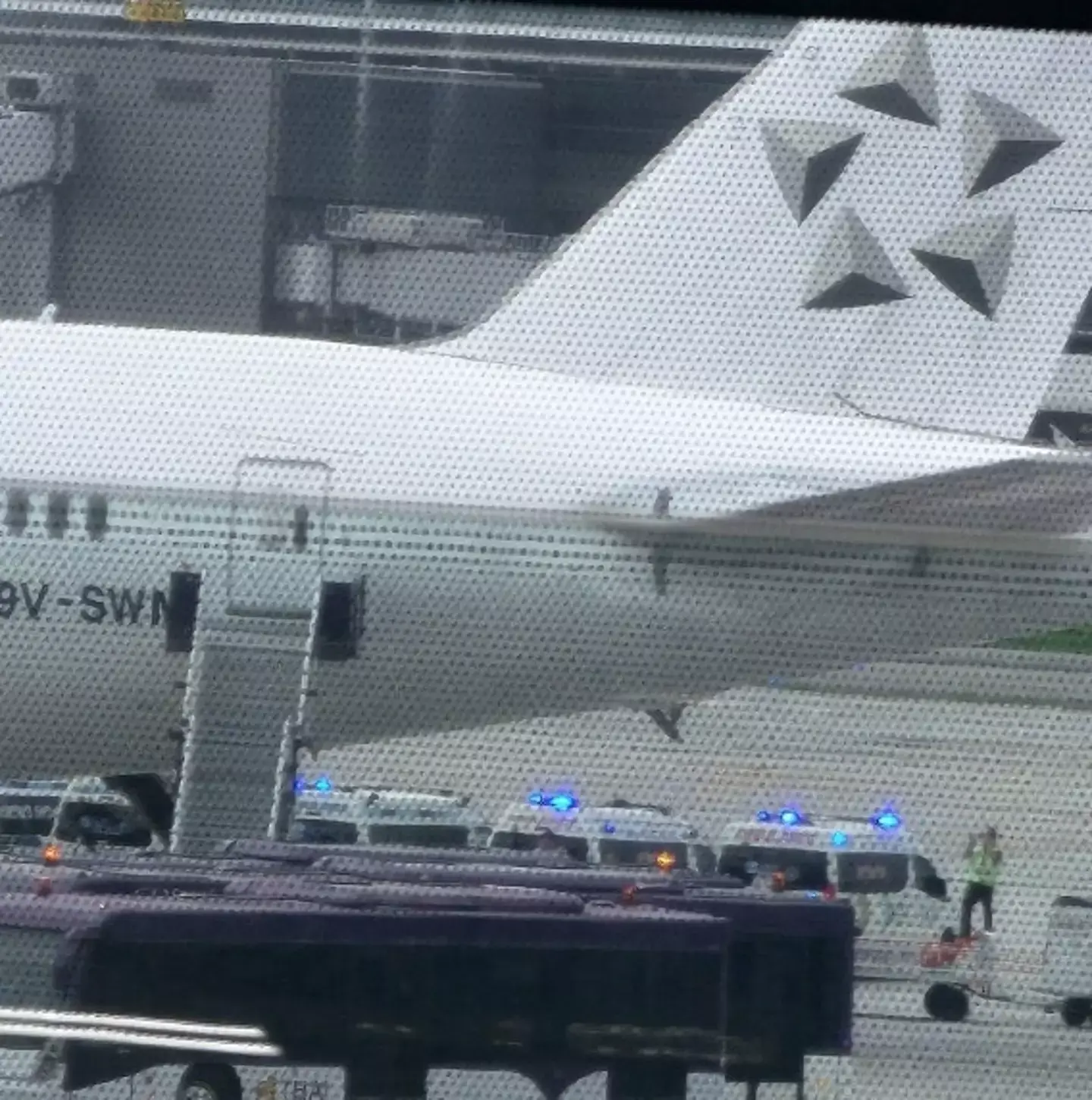 A Brit man, 73, passed away during the Singapore Airlines flight (X/@tinchok555)