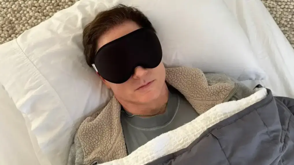 Johnson while on shrooms (X/bryan_johnson)