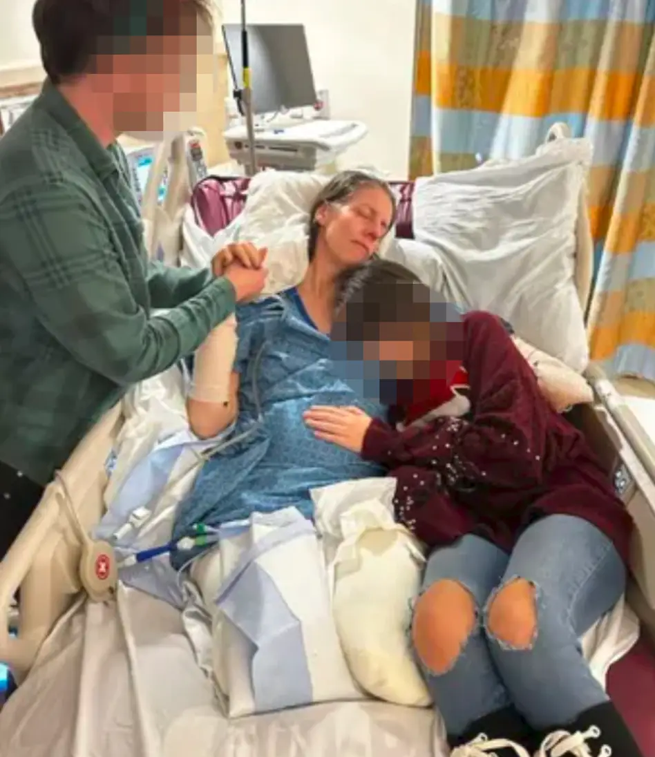 Brittany went into septic shock, which resulted in her having both of her legs and left hand amputated (GoFundMe)