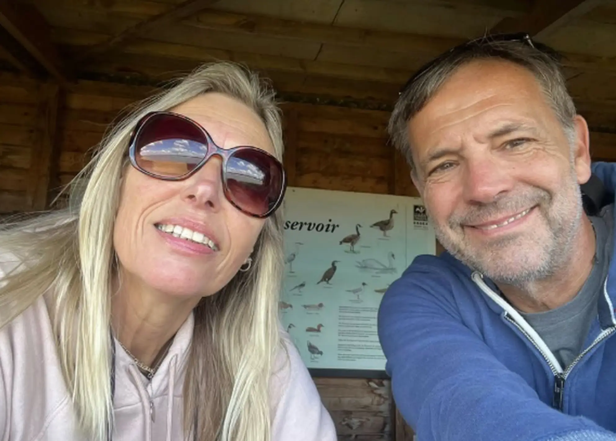 Julian and his wife (Kennedy News and Media)