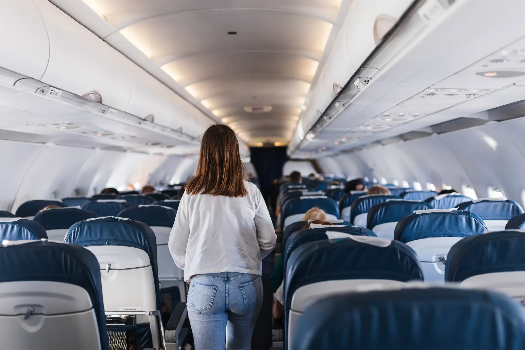 Unfortunately, we shouldn't be changing seats at all on planes (Getty Stock Photo)