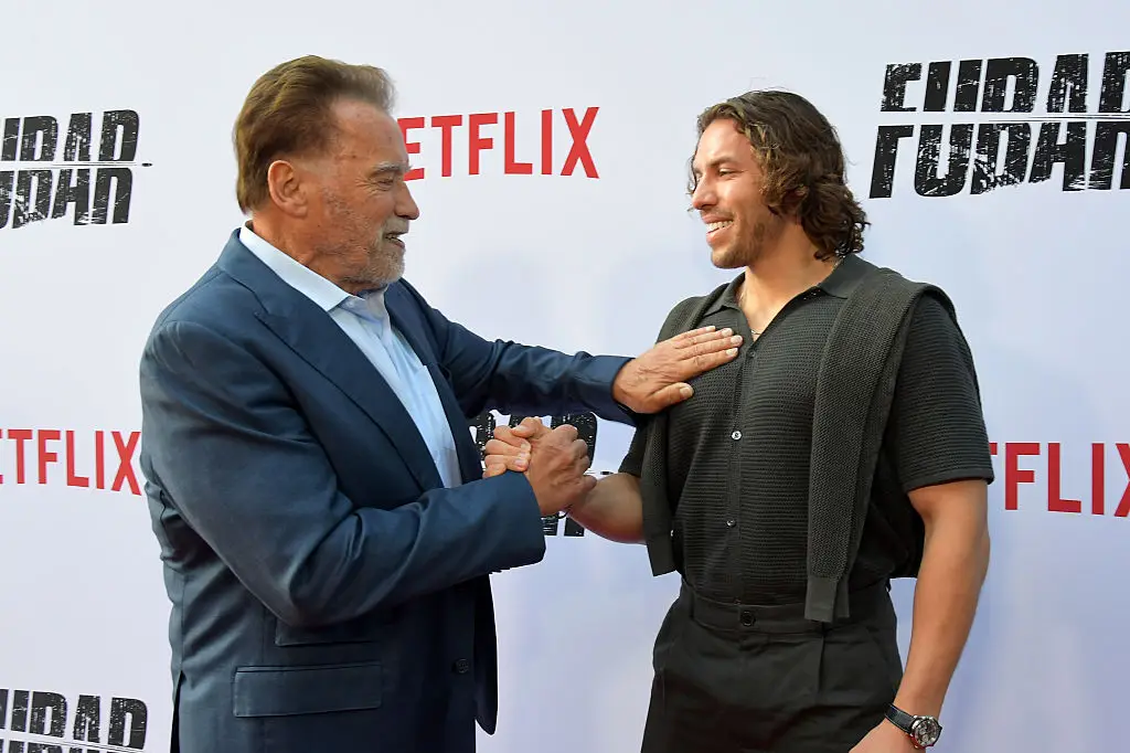 Joseph had a separate photo (Charley Gallay/Getty Images for Netflix)