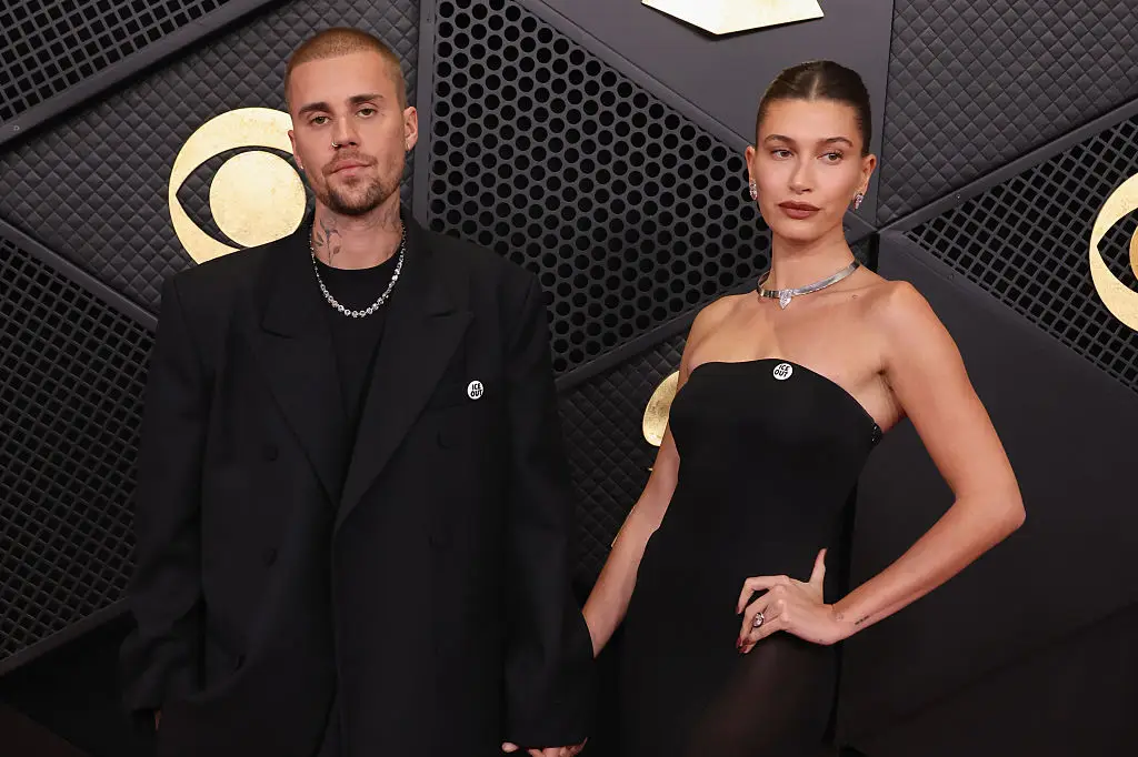 Justin looked less than interested at the event (John Shearer/Getty Images for The Recording Academy)