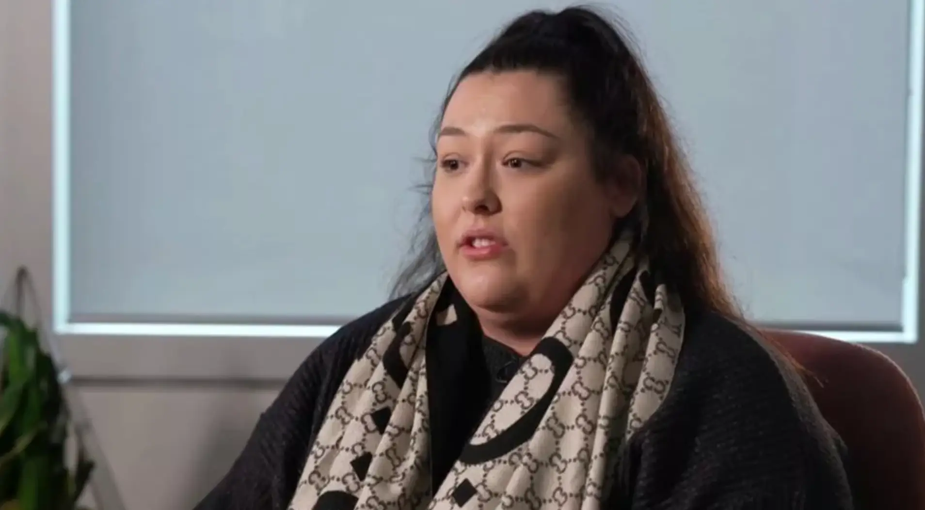 Curran was kicked out for shouting 'we love you, Peter' (ITV)