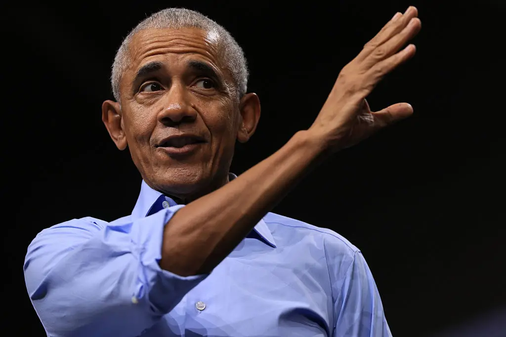 Obama started the most recent war of words on Saturday (Photo by Spencer Platt/Getty Images)
