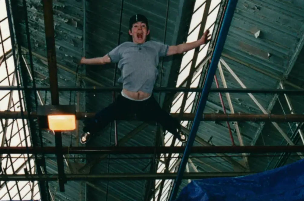 Holmes was a star stuntman (HBO)