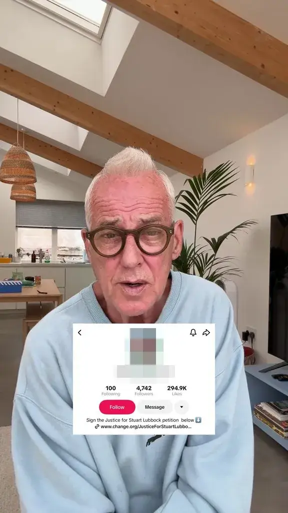 The comedian turned content creator hit out at accounts targeting him online (TikTok/@themichaelbarrymore)