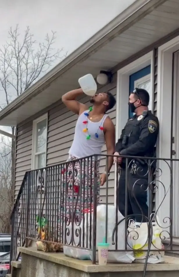 28 ambulances were reportedly called out after the trend took over a student party in Amherst.